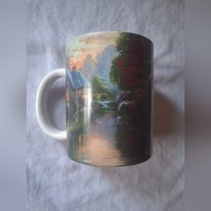 Thomas Kinkade Multicolor Cottage Mug